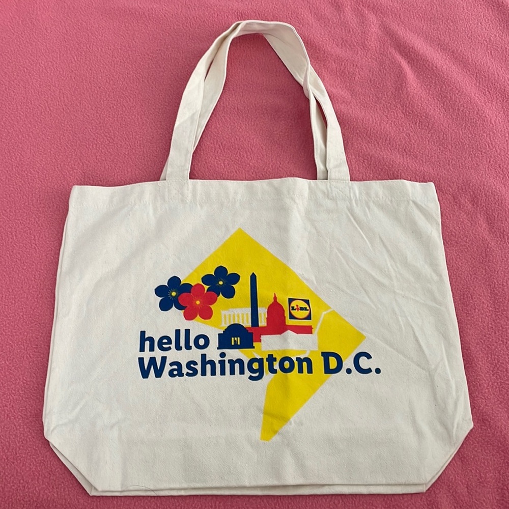 Lidl Washington DC Canvas Tote Bag